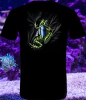 Dive t-shirt scuba frog with tear out design. A perfct gift.