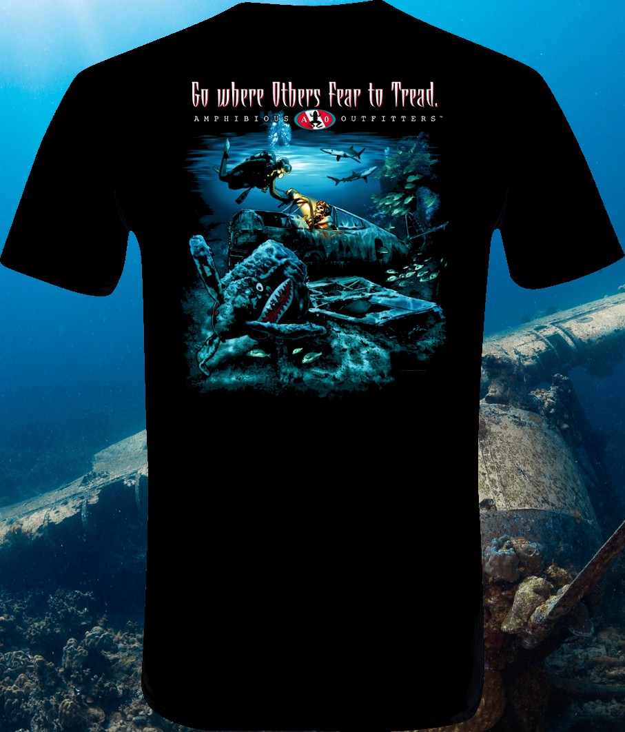 Where other fear to tread.  Dive the b-29 air plane.