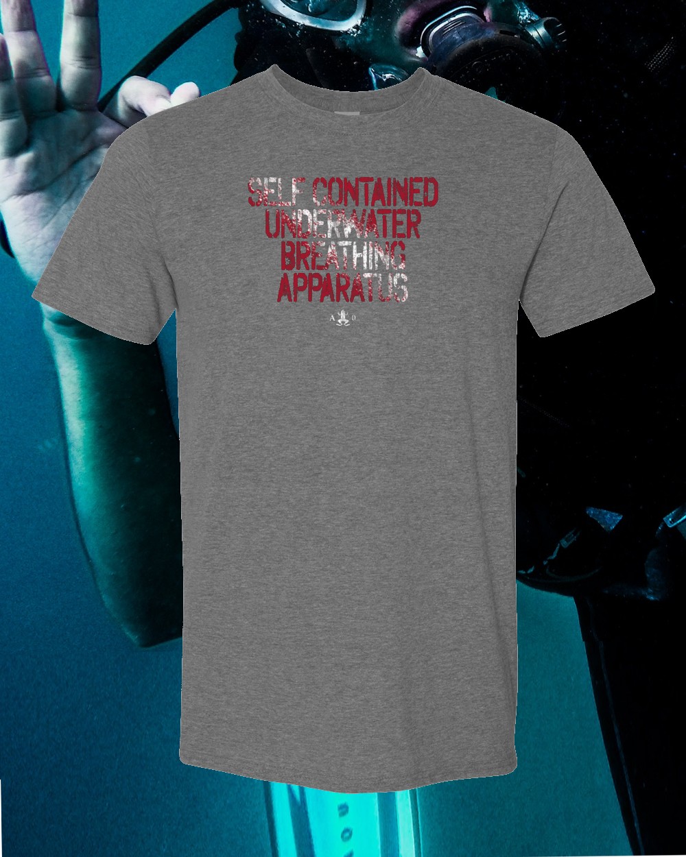 Self contained underwater breathing apparatus.  SCUBA