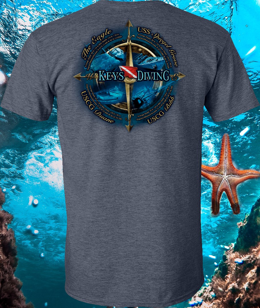 Florida wreck diving North east west and south.